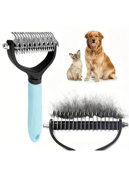 1PC Double-Sided Self-Cleaning Comb