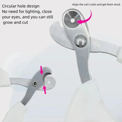 Nail Clippers for Small Cat Puppy Stainless Steel