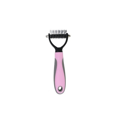 Deshedding Two Sided Hair Removal Brush for Dogs Cats