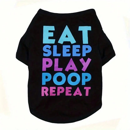 Cat Dog T-Shirt Breathable Stretchy