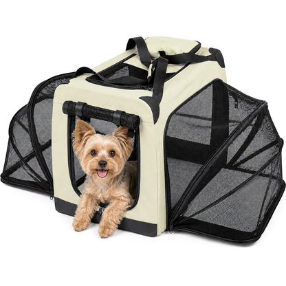 Pet Life ®  'Hounda Accordion' Metal Framed Soft-Folding