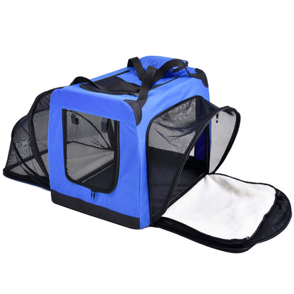 Pet Life ®  'Hounda Accordion' Metal Framed Soft-Folding