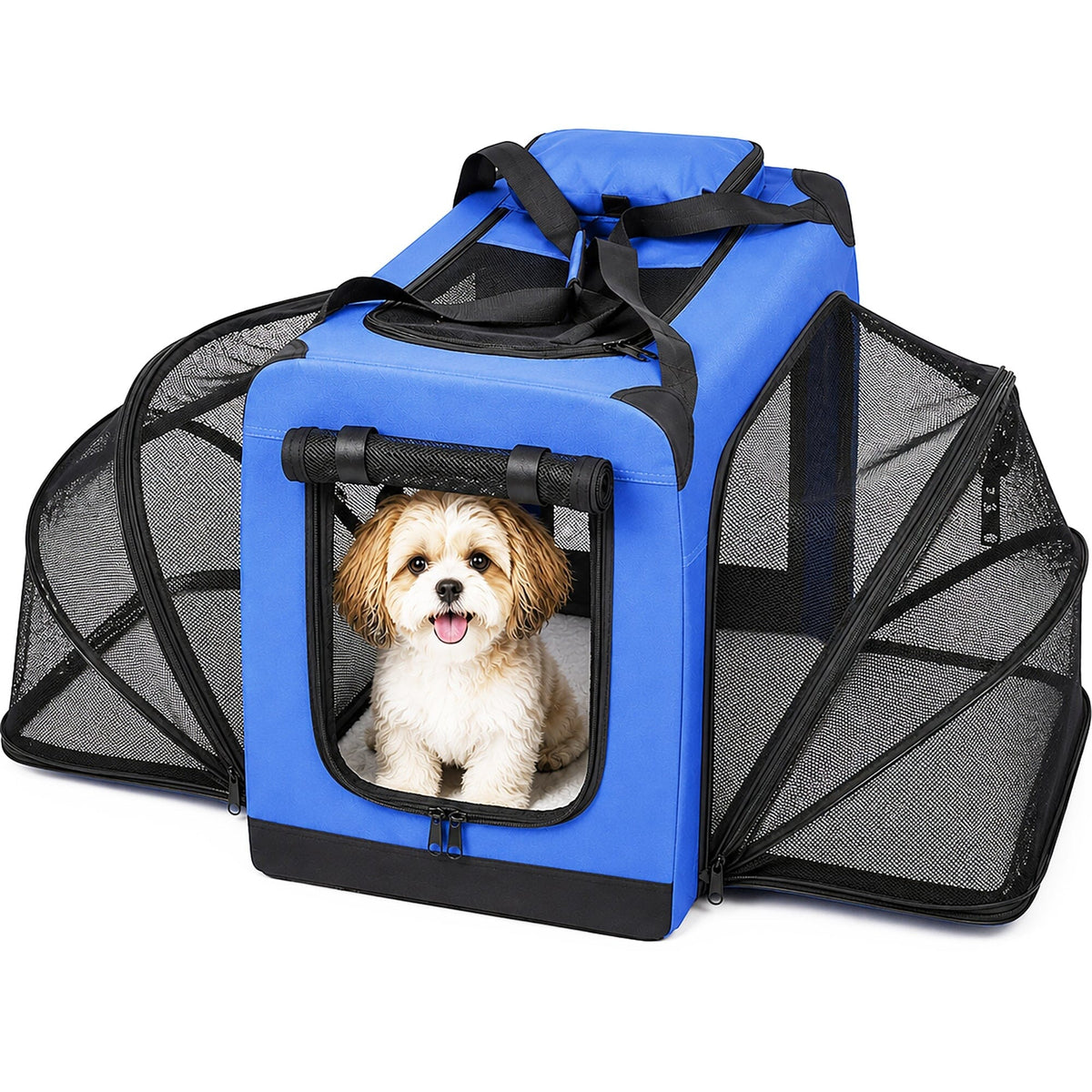 Pet Life ®  'Hounda Accordion' Metal Framed Soft-Folding