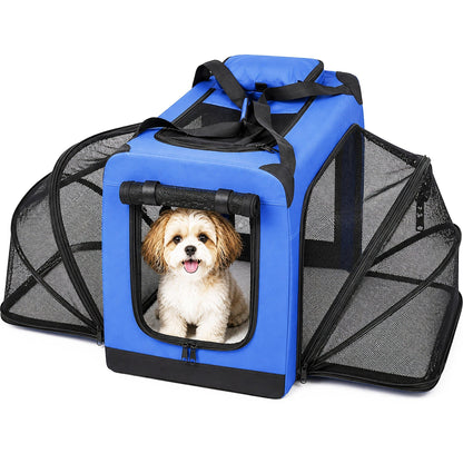 Pet Life ®  'Hounda Accordion' Metal Framed Soft-Folding