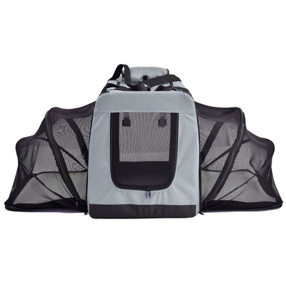 Pet Life ®  'Hounda Accordion' Metal Framed Soft-Folding