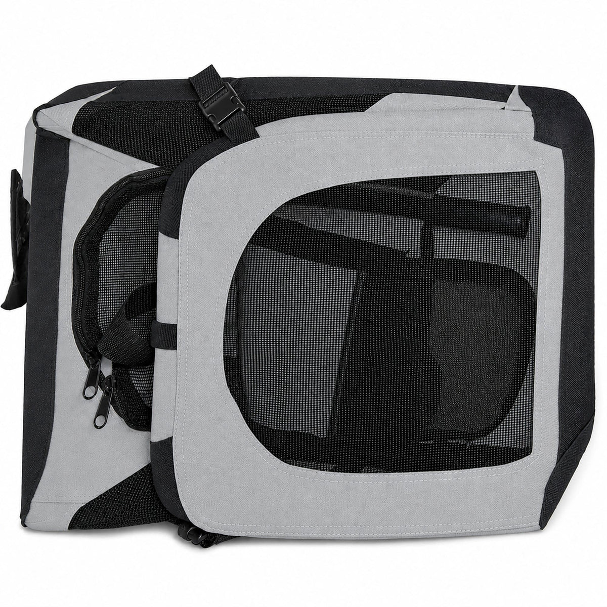 Pet Life ®  'Hounda Accordion' Metal Framed Soft-Folding