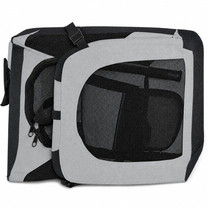 Pet Life ®  'Hounda Accordion' Metal Framed Soft-Folding