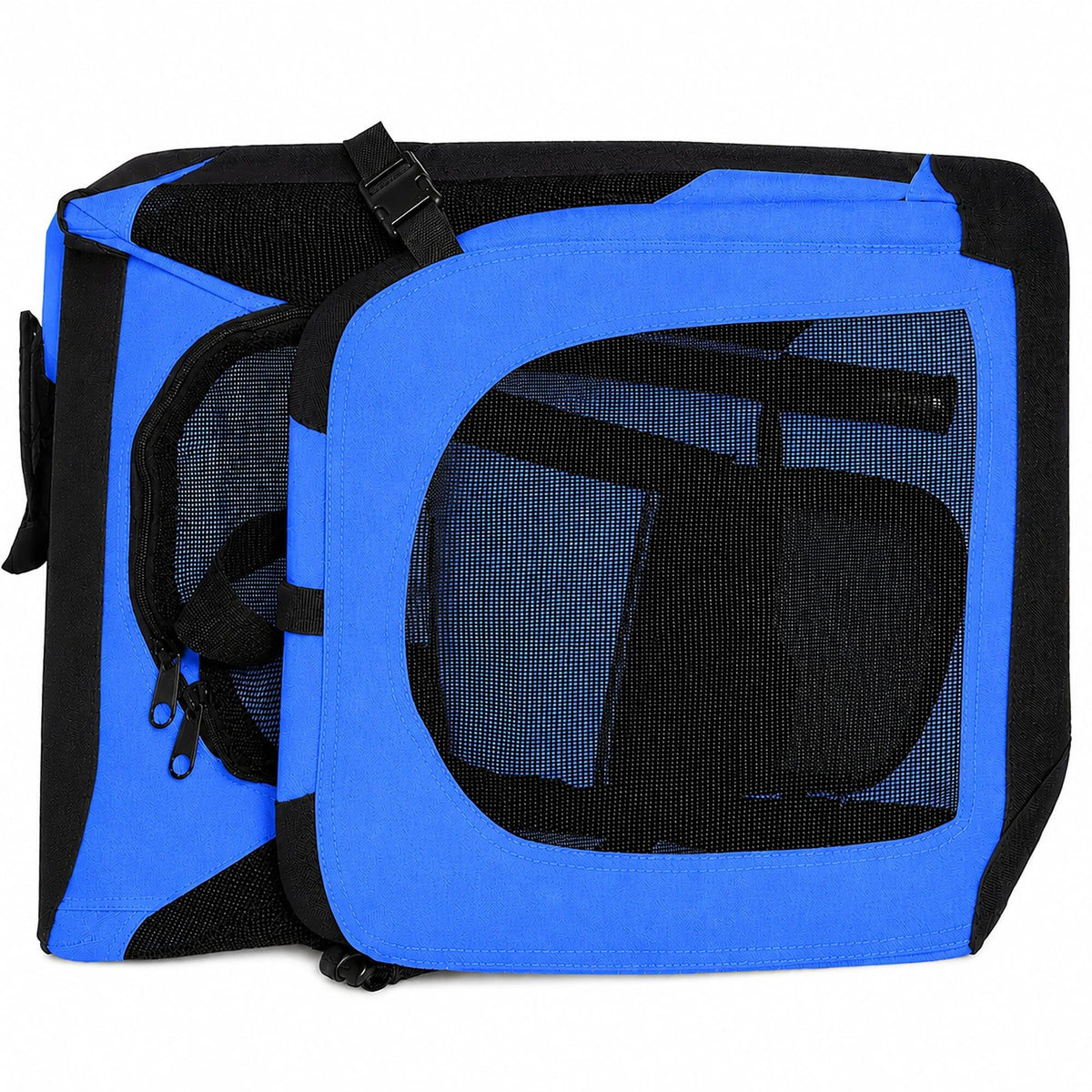 Pet Life ®  'Hounda Accordion' Metal Framed Soft-Folding