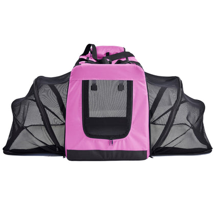 Pet Life ®  'Hounda Accordion' Metal Framed Soft-Folding