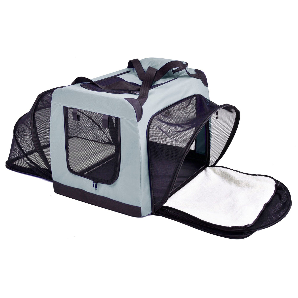 Pet Life ®  'Hounda Accordion' Metal Framed Soft-Folding