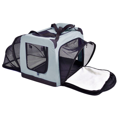 Pet Life ®  'Hounda Accordion' Metal Framed Soft-Folding