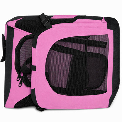 Pet Life ®  'Hounda Accordion' Metal Framed Soft-Folding