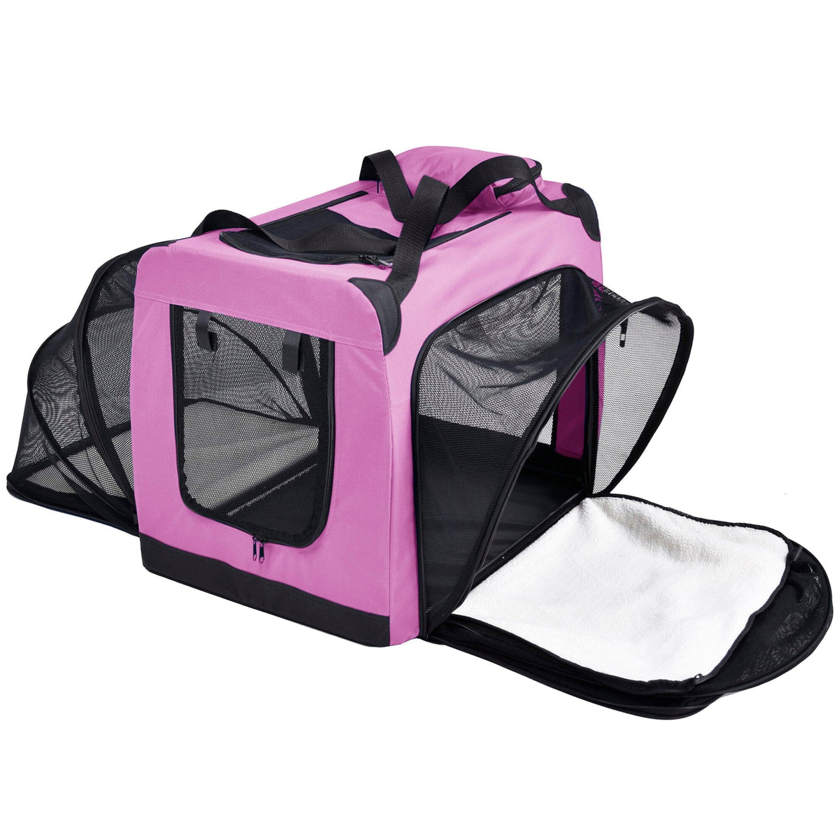 Pet Life ®  'Hounda Accordion' Metal Framed Soft-Folding